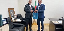 КМЕТЪТ ВАСИЛ ЕДРЕВ ПРИЕ НОВИЯ РАЙОНЕН МЮФТИЯ НА БУРГАС  ОРХАН СЕЛИМ МЕХМЕД